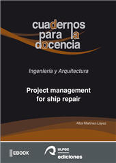 E-book, Project management for ship repair, Universidad de Las Palmas de Gran Canaria, Servicio de Publicaciones