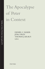 eBook, The Apocalypse of Peter in Context, Peeters Publishers