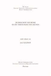 E-book, De bisschop van Rome en de theologen van Leuven, Peeters Publishers
