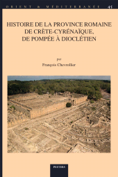 E-book, Histoire de la province romaine de Crete-Cyrenaique, de Pompee a Diocletien, Peeters Publishers