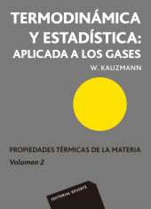 E-book, Termodinámica y estadística: aplicada a los gases, Reverte