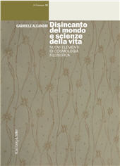 E-book, Disincanto del mondo e scienze della vita : nuovi elementi di cosmologia filosofica, Rosenberg & Sellier