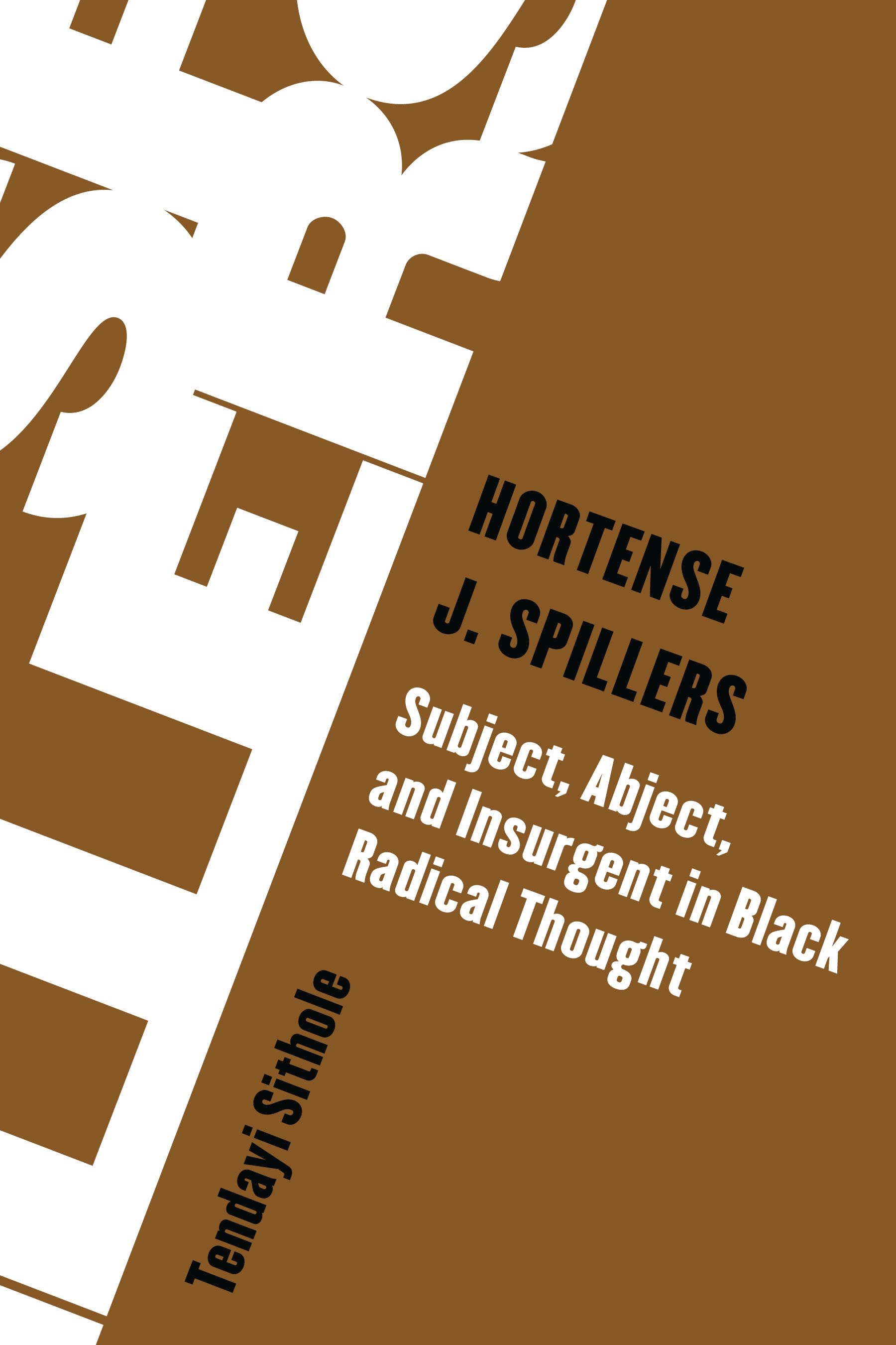 E-book, Hortense J. Spillers : Subject, Abject, and Insurgent in Black Radical Thought, Rowman & Littlefield