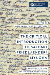 E-book, The Critical Introduction to Salomo Friedlaender/Mynona : Twentieth-Century Performance Philosopher, Rowman & Littlefield