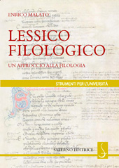 E-book, Lessico filologico : un approccio alla filologia, Salerno