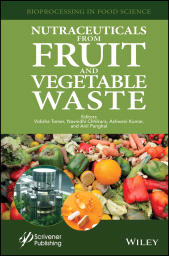 E-book, Nutraceuticals from Fruit and Vegetable Waste, Scrivener Publishing