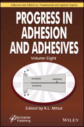 eBook, Progress in Adhesion and Adhesives, Volume 8, Scrivener Publishing