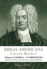 eBook, Biblia Americana : America's First Bible Commentary. A Synoptic Commentary on the Old and New Testaments : Joshua - 2 Chronicles, Mohr Siebeck