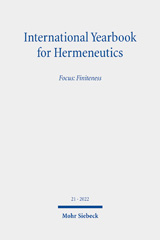 E-book, International Yearbook for Hermeneutics : Focus : Finiteness, Mohr Siebeck
