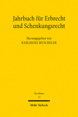 eBook, Jahrbuch für Erbrecht und Schenkungsrecht, Mohr Siebeck