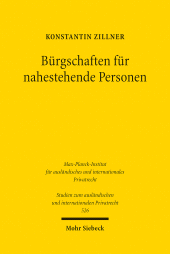 eBook, Bürgschaften für nahestehende Personen : Schutzmechanismen in Deutschland, England und Schottland, Mohr Siebeck