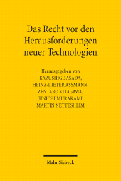 E-book, Das Recht vor den Herausforderungen neuer Technologien : Deutsch-japanisches Symposium in Tübingen vom 12. bis 18. Juli 2004, Mohr Siebeck