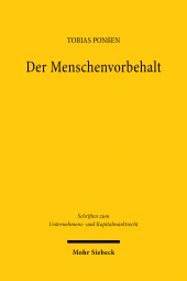 eBook, Der Menschenvorbehalt : Künstliche Intelligenz in der korporativen Arbeitsteilung, Mohr Siebeck