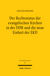 E-book, Der Rechtsstatus der evangelischen Kirchen in der DDR und die neue Einheit der EKD, Mohr Siebeck