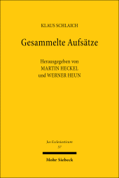 E-book, Gesammelte Aufsätze : Kirche und Staat von der Reformation bis zum Grundgesetz, Mohr Siebeck