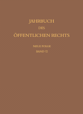 E-book, Jahrbuch des öffentlichen Rechts der Gegenwart. Neue Folge, Mohr Siebeck