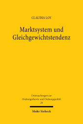 E-book, Marktsystem und Gleichgewichtstendenz, Mohr Siebeck