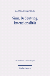 E-book, Sinn, Bedeutung, Intensionalität : Der Fregesche Weg, Falkenberg, Gabriel, Mohr Siebeck