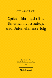 E-book, Spitzenführungskräfte, Unternehmensstrategie und Unternehmenserfolg, Mohr Siebeck