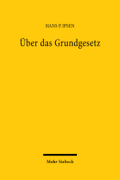 eBook, Über das Grundgesetz, Mohr Siebeck