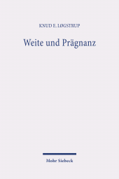 eBook, Weite und Prägnanz : Sprachphilosophische Betrachtungen. Metaphysik I, Mohr Siebeck