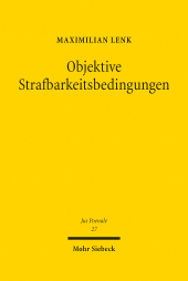 E-book, Objektive Strafbarkeitsbedingungen, Mohr Siebeck