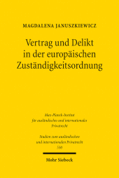 E-book, Vertrag und Delikt in der europäischen Zuständigkeitsordnung, Mohr Siebeck