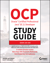 E-book, OCP Oracle Certified Professional Java SE 21 Developer Study Guide, Sybex