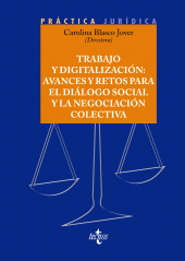 E-book, Trabajo y digitalización: avances y retos para el diálogo social y la negociación colectiva, Tecnos
