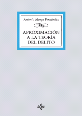 E-book, Aproximación a la teoría general del delito, Tecnos