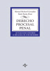 E-book, Derecho procesal penal, Tecnos