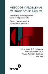 E-book, Métodos y problemas : Perspectivas e investigaciones fenomenológicas actuales, Editorial Teseo