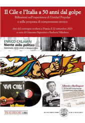 E-book, Il Cile e l'Italia a 50 anni dal golpe. Riflessioni sull'esperienza di Unidad Popular e sulla proposta di compromesso storico. Atti del convegno (Pistoia, 22 settembre 2023), Tra le righe libri