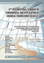 eBook, 4th International Seminar on Fundamental and Application of Chemical Engineering (ISFAChE), Trans Tech Publications Ltd