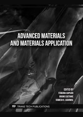 eBook, Advanced Materials and Materials Application, Trans Tech Publications Ltd