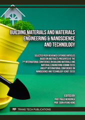 eBook, Building Materials and Materials Engineering & Nanoscience and Technology, Trans Tech Publications Ltd