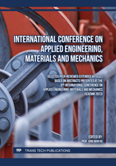 E-book, International Conference on Applied Engineering, Materials and Mechanics, Trans Tech Publications Ltd