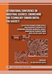 eBook, International Conference on Industrial Sciences, Engineering and Technology toward Digital Era (eICISET), Trans Tech Publications Ltd