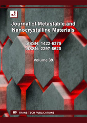 E-book, Journal of Metastable and Nanocrystalline Materials, Trans Tech Publications Ltd