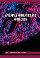 E-book, Materials Properties and Protection, Trans Tech Publications Ltd