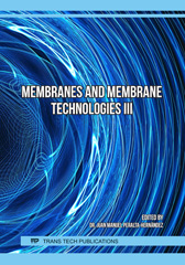 E-book, Membranes and Membrane Technologies III, Trans Tech Publications Ltd