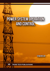 E-book, Power System Operation and Control, Trans Tech Publications Ltd