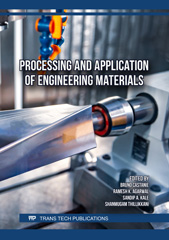 E-book, Processing and Application of Engineering Materials, Trans Tech Publications Ltd