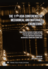 eBook, The 11th Asia Conference on Mechanical and Materials Engineering, Trans Tech Publications Ltd