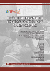 eBook, The 4th International Seminar on Fundamental and Application of Chemical Engineering, Trans Tech Publications Ltd