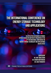 eBook, The International Conference on Energy Storage Technology and Applications, Trans Tech Publications Ltd