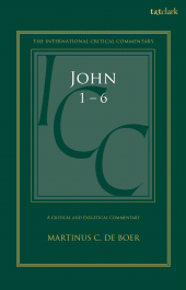 E-book, John 1-6 : A Critical and Exegetical Commentary, T&T Clark