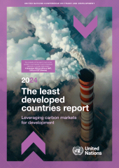E-book, The Least Developed Countries Report 2024 : Leveraging Carbon Markets for Development, United Nations Publications