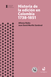 eBook, Historia de la edición en Colombia 1738-1851, Universidad del Valle