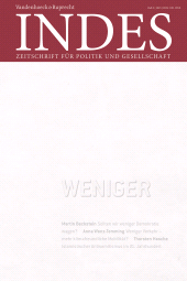 E-book, Weniger : Indes. Zeitschrift für Politik und Gesellschaft 2023, Heft 03, Vandenhoeck & Ruprecht